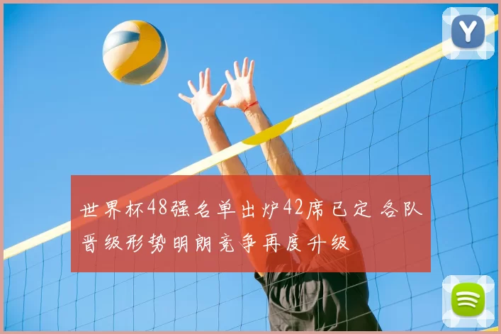 世界杯48强名单出炉42席已定 各队晋级形势明朗竞争再度升级