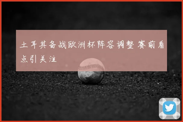 土耳其备战欧洲杯阵容调整 赛前看点引关注